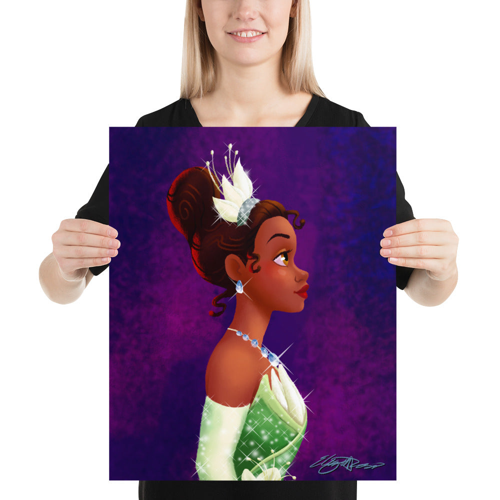 "Princess Profile Tia" | Signed and Numbered Edition