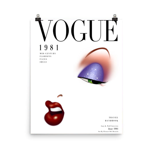 "VOGUE - Issue No. 1, Jessica" | Signed and Numbered Edition