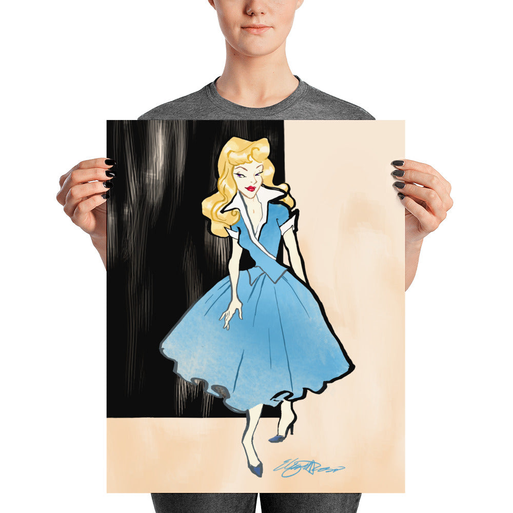 "Make it Blue" | Poster Print Open Edition