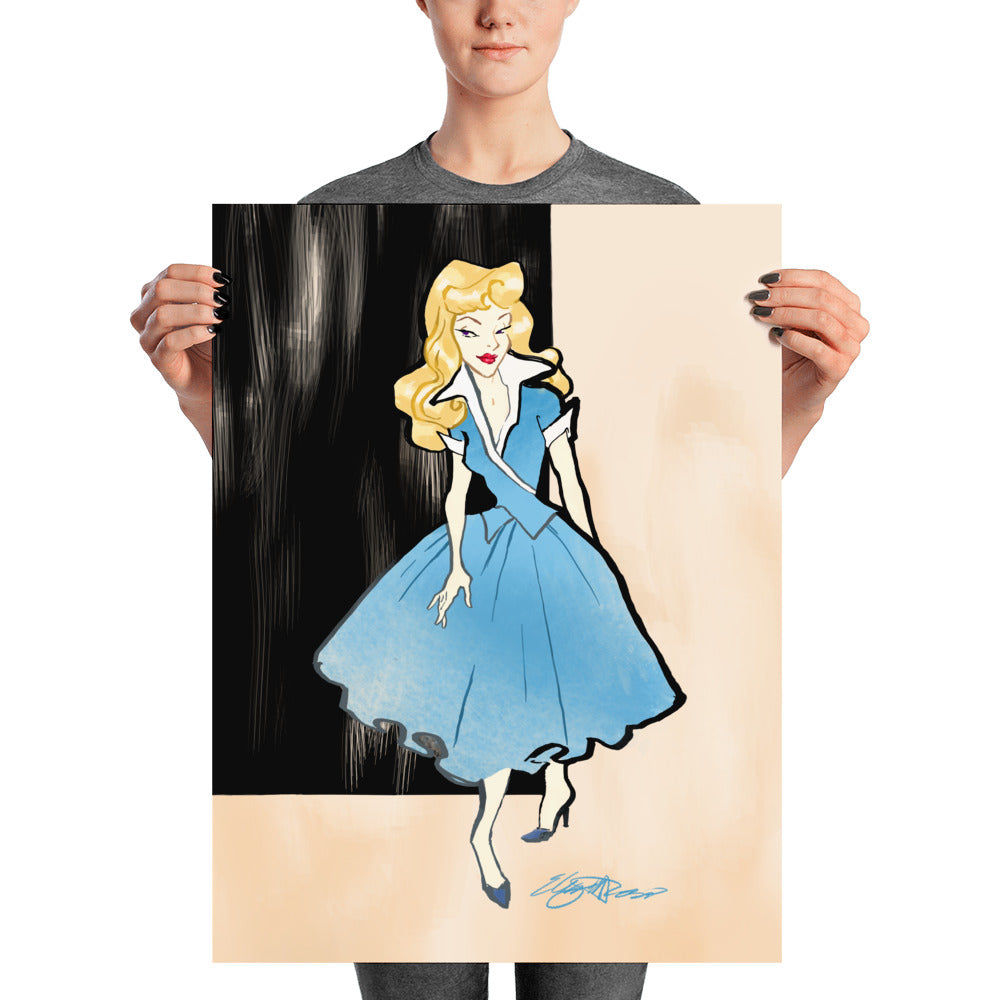 "Make it Blue" | Poster Print Open Edition