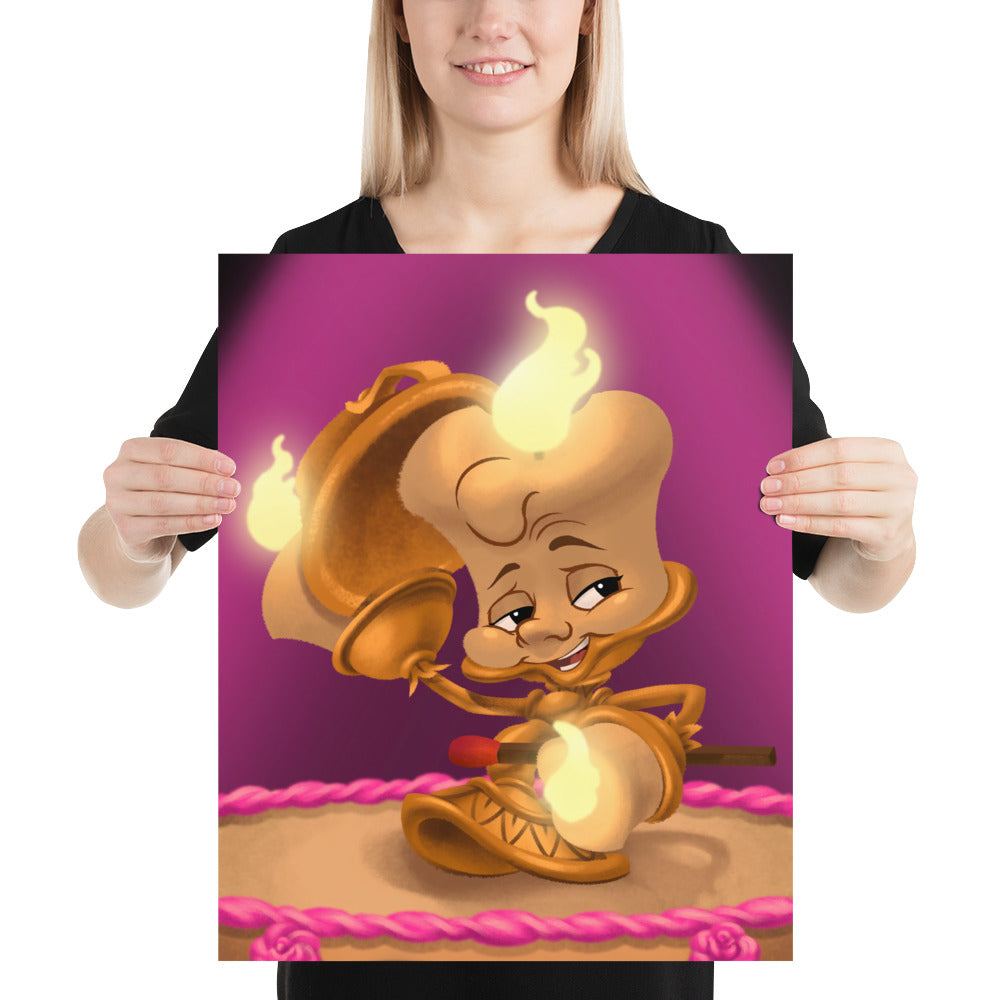 "Lil Lumiere: Be Our Guest" | Signed and Numbered Edition