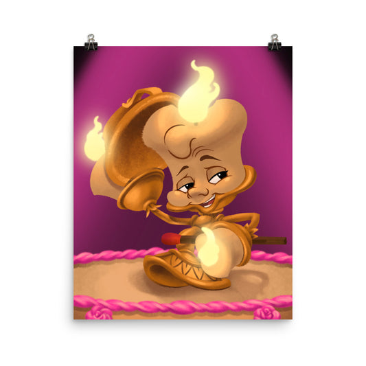 "Lil Lumiere: Be Our Guest" | Signed and Numbered Edition